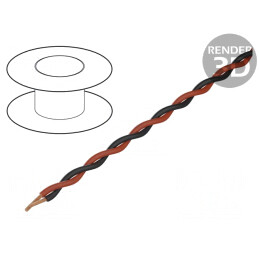 Cablu Echipament 2x0,25mm2 100m | Electronic-mag.ro | Componente Electronice
