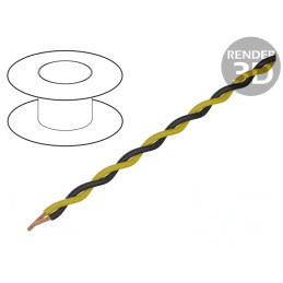 Cablu Echipament 2x0,25mm² 100m | Electronic-mag.ro | Componente Electronice
