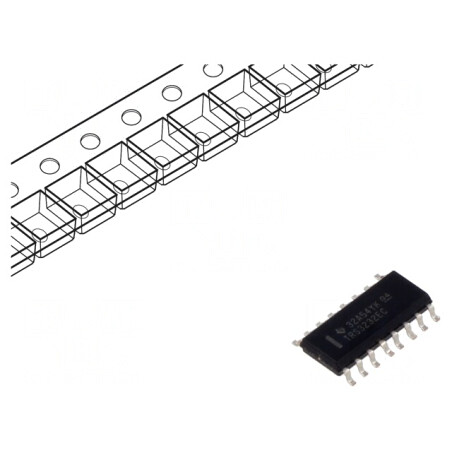 Interfață Receptor Declanșator RS232 250kbps SOIC16 | Electronic-mag.ro | Componente Electronice