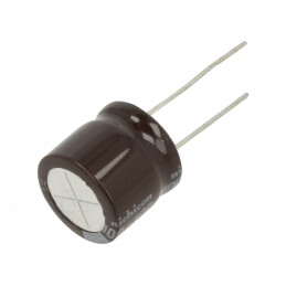 Condensator electrolitic low ESR THT 100uF 100VDC 16x15mm | Electronic-mag.ro | Componente Electronice