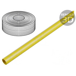 Cablu Pneumatic Polietilenă Galbenă 10bar | Electronic-mag.ro | Componente Electronice
