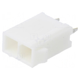 Conector Mini-Fit Jr 4,2mm 2 PIN THT 9A Drept | Electronic-mag.ro | Componente Electronice