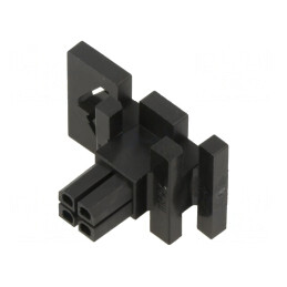 Microfit 3.0 Floating Receptacle 4 Circuits | Electronic-mag.ro | Componente Electronice