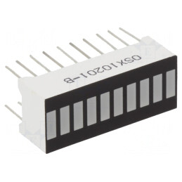 LED Riglă Albastră 25,5x10,2x7,9mm 50mcd 3,3-3,6V | Electronic-mag.ro | Componente Electronice