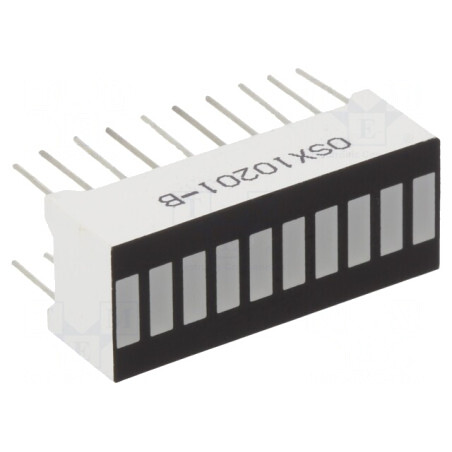 LED Riglă Albastră 25,5x10,2x7,9mm 50mcd 3,3-3,6V | Electronic-mag.ro | Componente Electronice