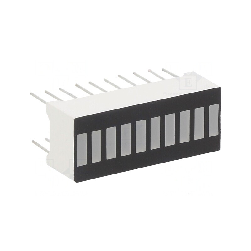 Afișaj LED Verde 25,5x10,2x7,9mm 3,1-3,6V | Electronic-mag.ro | Componente Electronice