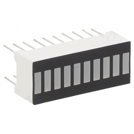 Afișaj LED Verde 25,5x10,2x7,9mm 3,1-3,6V | Electronic-mag.ro | Componente Electronice