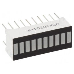 Afișaj LED Roșu 70mcd 25,5x10,2x7,9mm 2,1-2,5V | Electronic-mag.ro | Componente Electronice