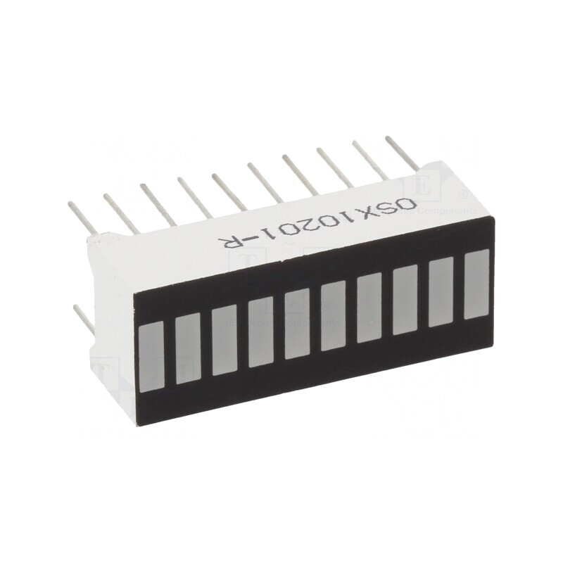Afișaj LED Roșu 70mcd 25,5x10,2x7,9mm 2,1-2,5V | Electronic-mag.ro | Componente Electronice Afișaj LED Roșu 70mcd 25,5x10,2x7,9mm 2,1-2,5V | Electronic-mag.ro | Componente Electronice