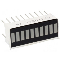 LED riglă galben-verde 15mcd 25,5x10,2x7,9mm 2,1÷2,5V | Electronic-mag.ro | Componente Electronice