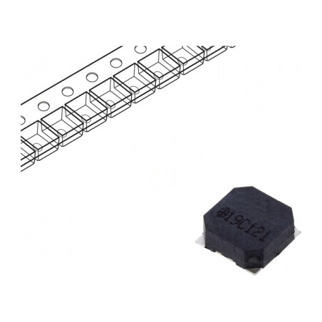 Semnalizator Electromagnetic SMD 2,7kHz | Electronic-mag.ro | Componente Electronice