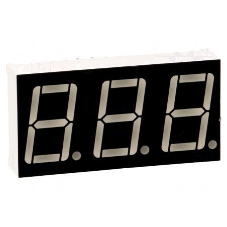Afișaj LED 7 Segmente 14,22mm Roșu | Electronic-mag.ro | Componente Electronice