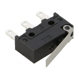 Microîntrerupător 5A/30VDC cu Manetă SPDT | Electronic-mag.ro | Componente Electronice