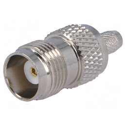 Mufă TNC Mamă RG58 Crimpată Dreaptă | Electronic-mag.ro | Componente Electronice