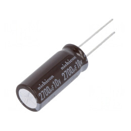 Condensator Electrolitic Low ESR THT 2700uF 10V 5mm | Electronic-mag.ro | Componente Electronice