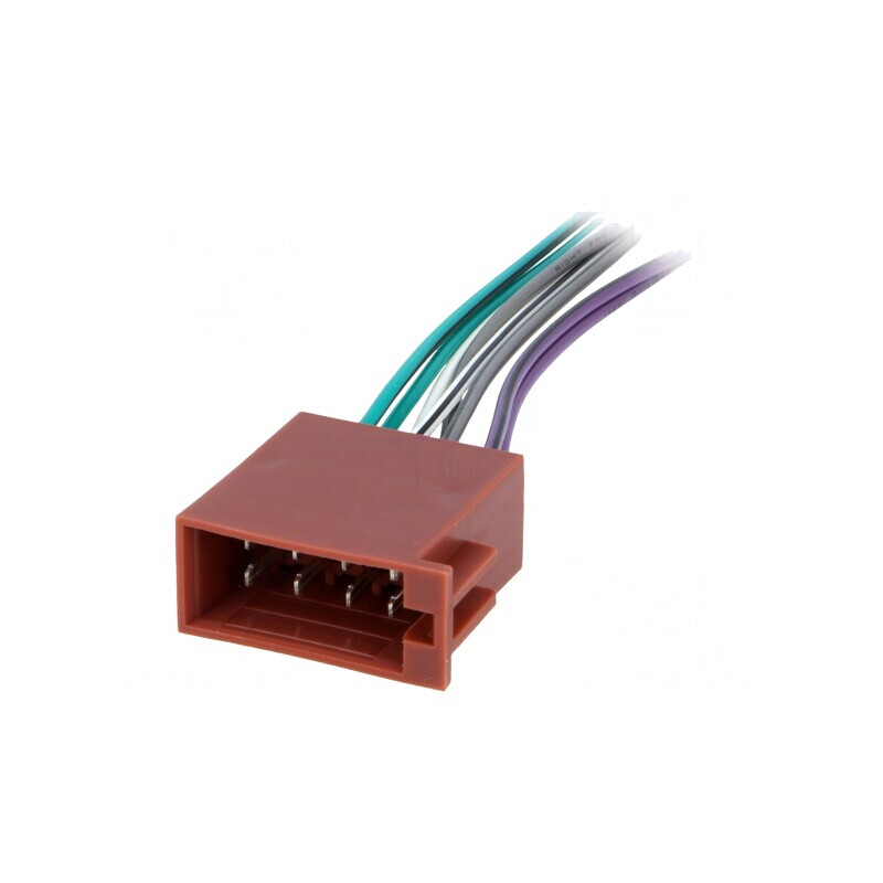 Soclu ISO cu Cabluri 8 PIN | Electronic-mag.ro | Componente Electronice