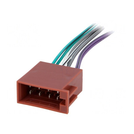 Soclu ISO cu Cabluri 8 PIN | Electronic-mag.ro | Componente Electronice