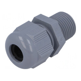 Garnitură Etanșare Poliamidă Gri Întunecat NPT3/8 IP68 | Electronic-mag.ro | Componente Electronice