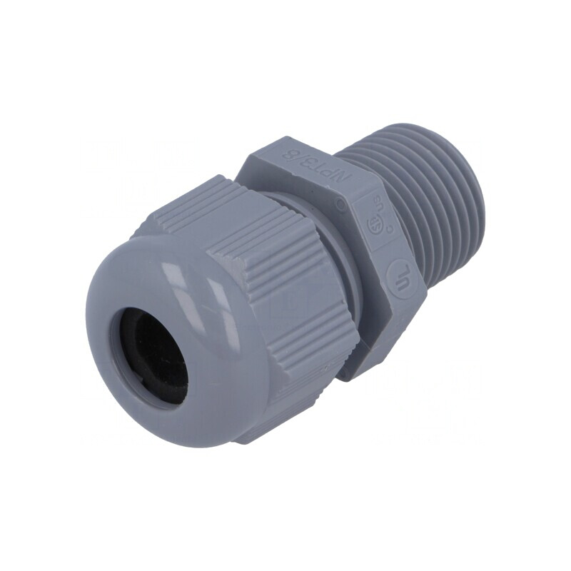 Garnitură Etanșare Poliamidă Gri Întunecat NPT3/8 IP68 | Electronic-mag.ro | Componente Electronice