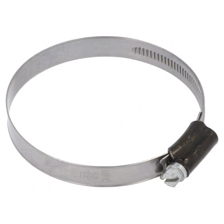 Colier de Strângere 9mm cu Şurub, 68-85mm Oţel | Electronic-mag.ro | Componente Electronice