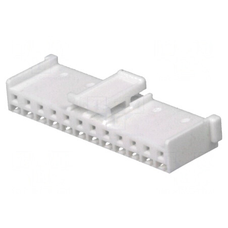 Mufă PCB Mamă 2,5mm 12-Pin Drept fără Contacte | Electronic-mag.ro | Componente Electronice