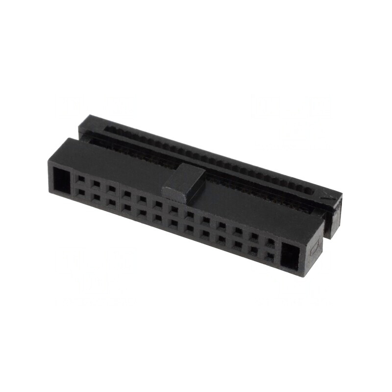 Mufă IDC Mamă 26 Pin pentru Cablu-Bandă 0,635mm Gold | Electronic-mag.ro | Componente Electronice