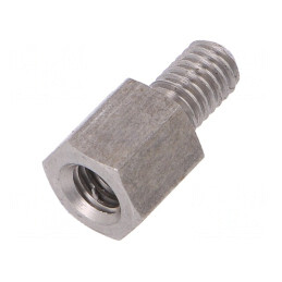 Piuliță Distanțieră Filetată M6 10mm | Electronic-mag.ro | Componente Electronice