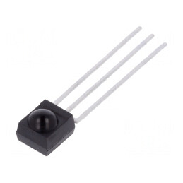 Receptor Infraroșu Integrat 40kHz TSOP34840 2.5-5.5V 45° | Electronic-mag.ro | Componente Electronice