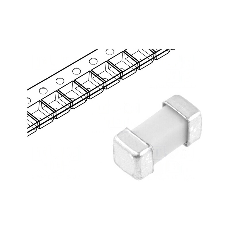 Siguranţă SMD 750mA 125V 2410 | Electronic-mag.ro | Componente Electronice