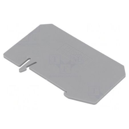 Placă de separare poliamidă albă 6mm | Electronic-mag.ro | Componente Electronice