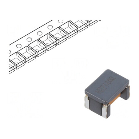 Inductor SMD 100uH 150mA 2Ω 50VAC | Electronic-mag.ro | Componente Electronice