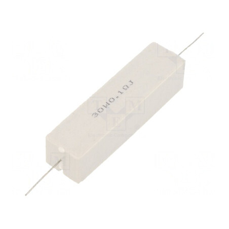 Rezistor Bobinat Ciment THT 100mΩ 30W ±5% | Electronic-mag.ro | Componente Electronice