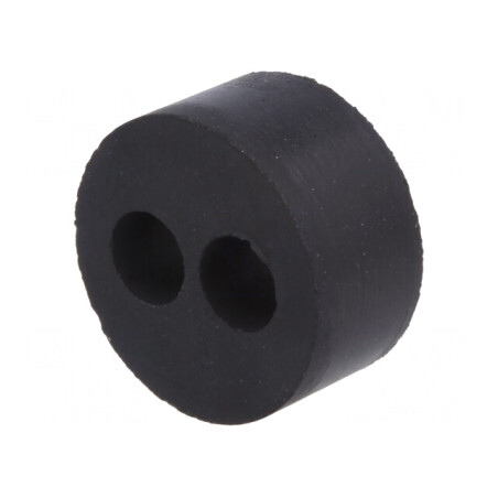 Insert Presetupă 5mm M20 IP54 Cauciuc NBR 2 Orificii | Electronic-mag.ro | Componente Electronice