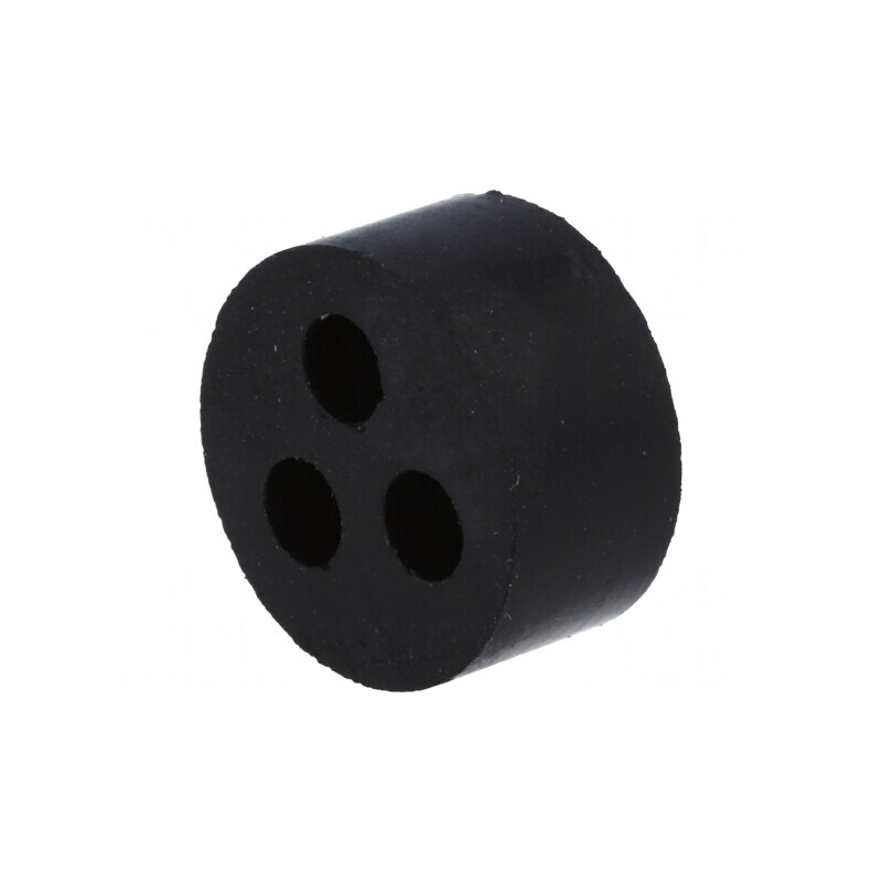 Insert Presetupă 4mm M20 IP54 Cauciuc NBR 3 Orificii | Electronic-mag.ro | Componente Electronice