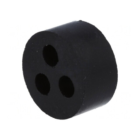 Insert Presetupă 4mm M20 IP54 Cauciuc NBR 3 Orificii | Electronic-mag.ro | Componente Electronice