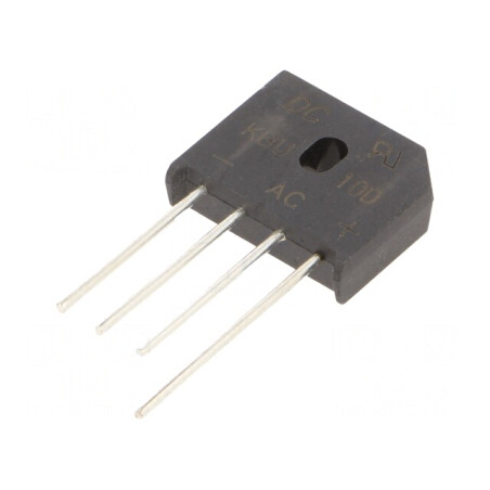 Punte Redresoare Monofazată 200V 10A | Electronic-mag.ro | Componente Electronice