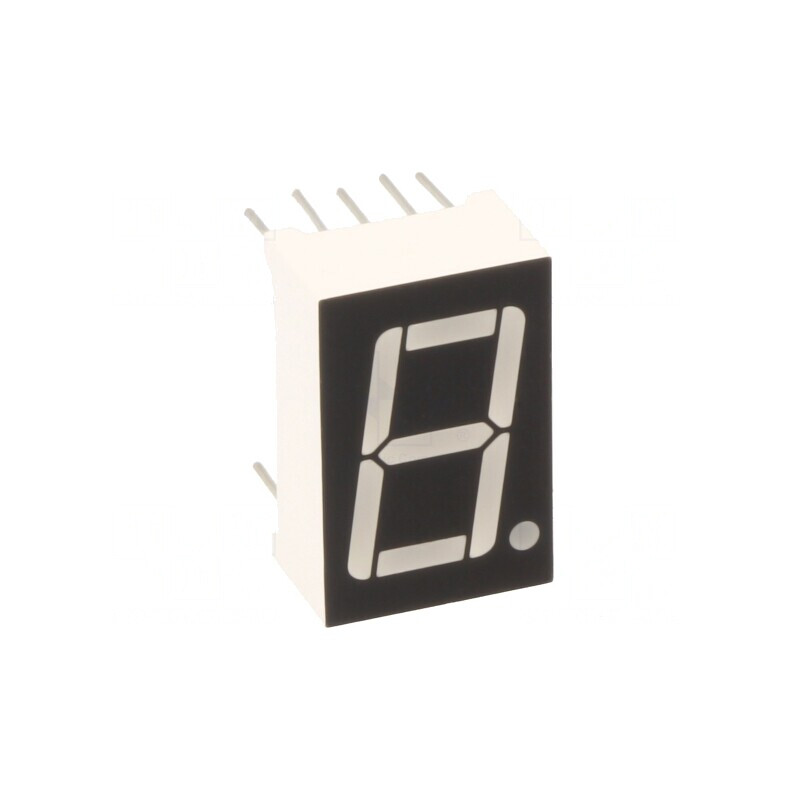 Afișaj LED cu 7 Segmente Verde 14,2mm | Electronic-mag.ro | Componente Electronice