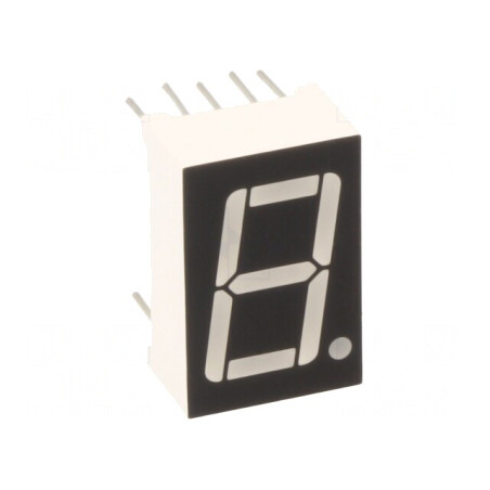 Afișaj LED cu 7 Segmente Verde 14,2mm | Electronic-mag.ro | Componente Electronice