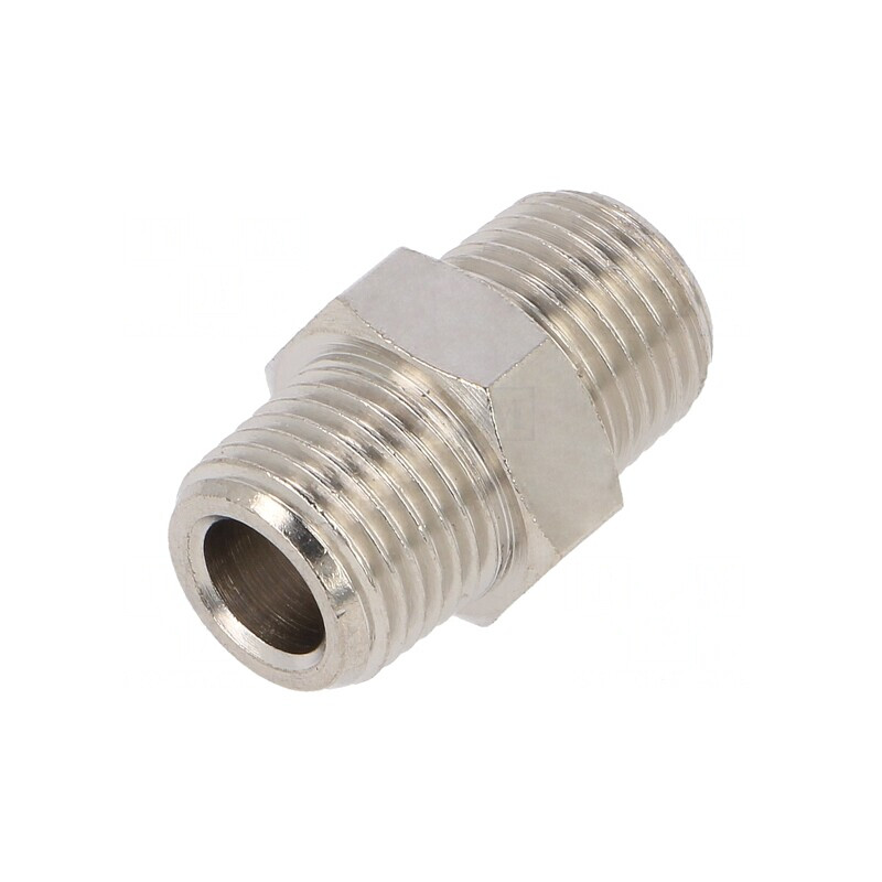 Niplu Alamă Nichelată G 1/8 300°C | Electronic-mag.ro | Componente Electronice Niplu Alamă Nichelată G 1/8 300°C | Electronic-mag.ro | Componente Electronice