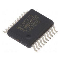 Digital Flip-Flop D Resetabil 8 Canale CMOS TTL SMD SSOP20 | Electronic-mag.ro | Componente Electronice