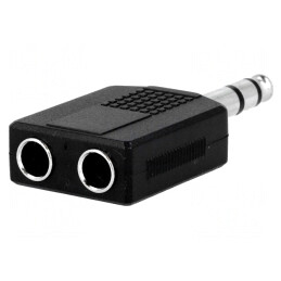 Splitter Audio Jack 6,3mm Soclu x2 la 6,3mm Mufă Stereo | Electronic-mag.ro | Componente Electronice