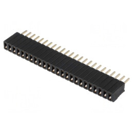 Soclu Şiruri Pini Mamă 24 Drept 1,27mm THT 1x24 | Electronic-mag.ro | Componente Electronice