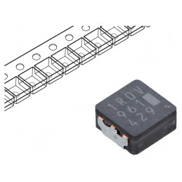 Inductor SMD 1uH 9,9A 6,4x6x3mm | Electronic-mag.ro | Componente Electronice