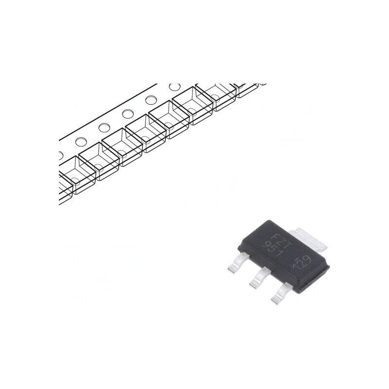 Tranzistor PNP Bipolar 60V 5A SOT223 | Electronic-mag.ro | Componente Electronice Tranzistor PNP Bipolar 60V 5A SOT223 | Electronic-mag.ro | Componente Electronice