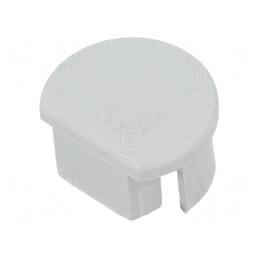Obturator Gri pentru Profil LED OLEK | Electronic-mag.ro | Componente Electronice