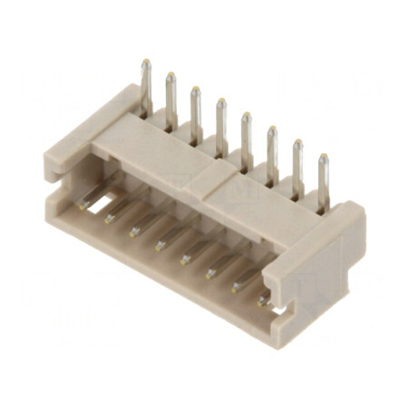 Soclu cablu-placă 8 pini THT pentru PCB 1,25mm | Electronic-mag.ro | Componente Electronice