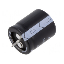Condensator Electrolitic SNAP-IN 220uF 250VDC Ø22x25mm ±20% | Electronic-mag.ro | Componente Electronice