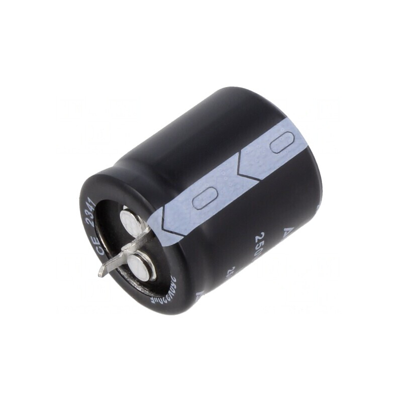 Condensator Electrolitic SNAP-IN 220uF 250VDC Ø22x25mm ±20% | Electronic-mag.ro | Componente Electronice