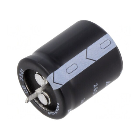 Condensator Electrolitic SNAP-IN 220uF 250VDC Ø22x25mm ±20% | Electronic-mag.ro | Componente Electronice