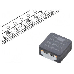 Inductor SMD 3.3uH 5A 6.4x6x3mm | Electronic-mag.ro | Componente Electronice